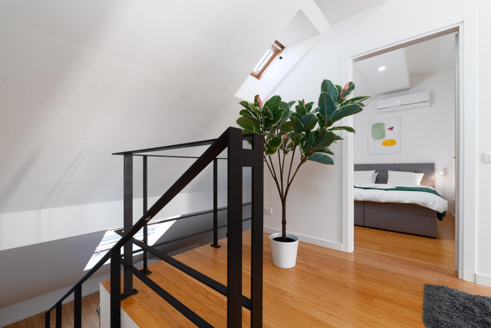 פראג Two-Level Apart With A Terrace Near The Vltava River מראה חיצוני תמונה